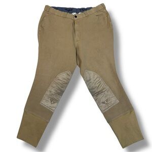 Tuff Rider Women’s Knee Patch Breeches Tan Size 34
